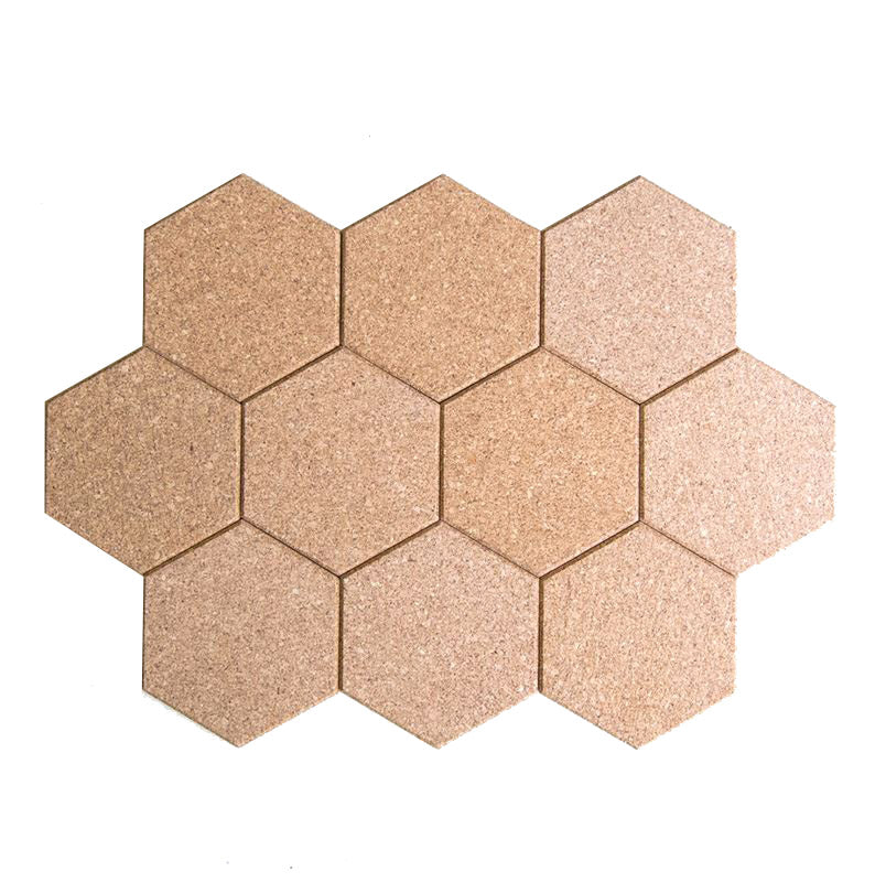 Hexagon Cork Notice Board Self Adhesive Wall Tiles - Image 4