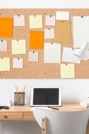 Extra Large Cork Notice & Memo Board | Natural | 900 x 600 x 15 mm
