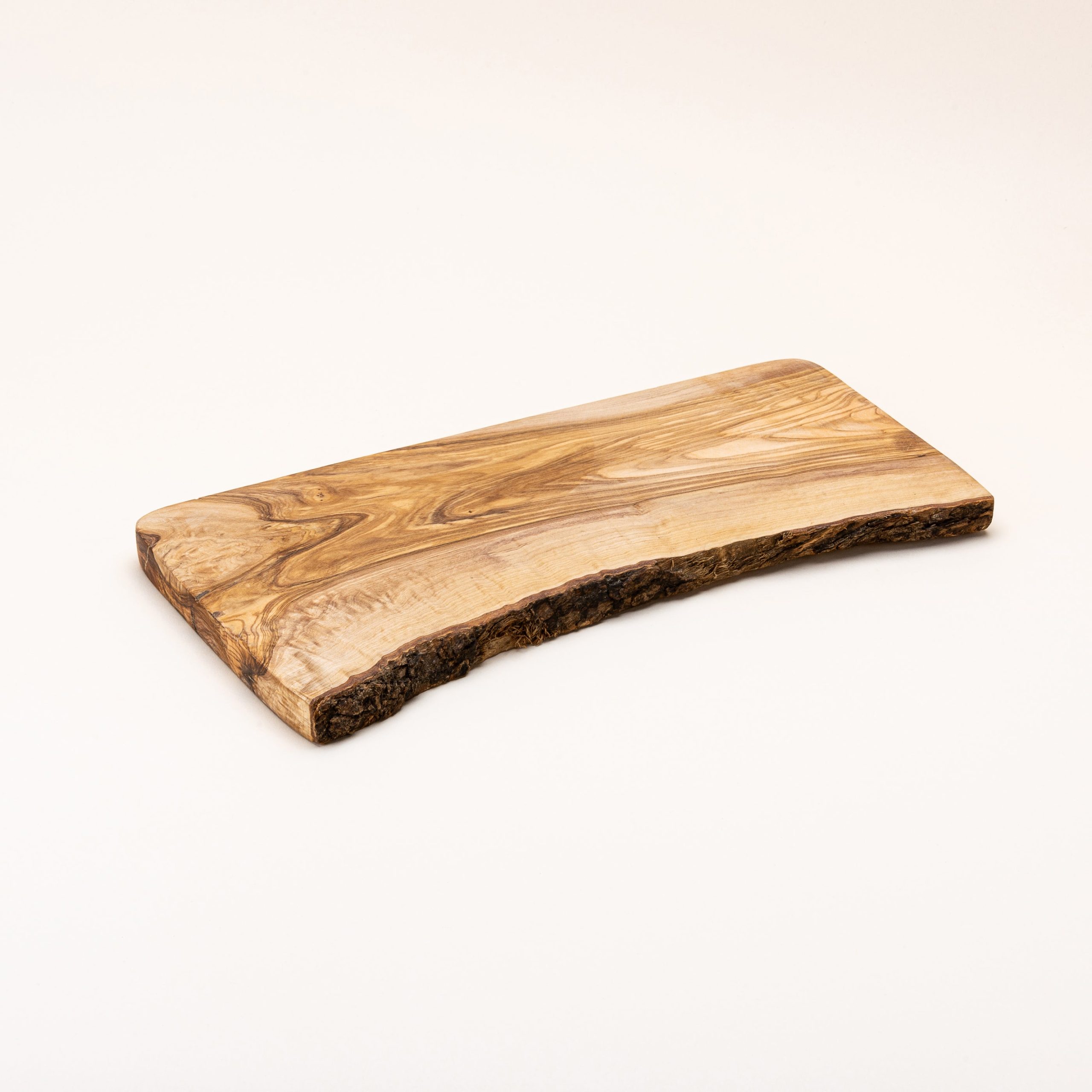 Olive Wood Rectangular Rustic Serving Board - Image 3