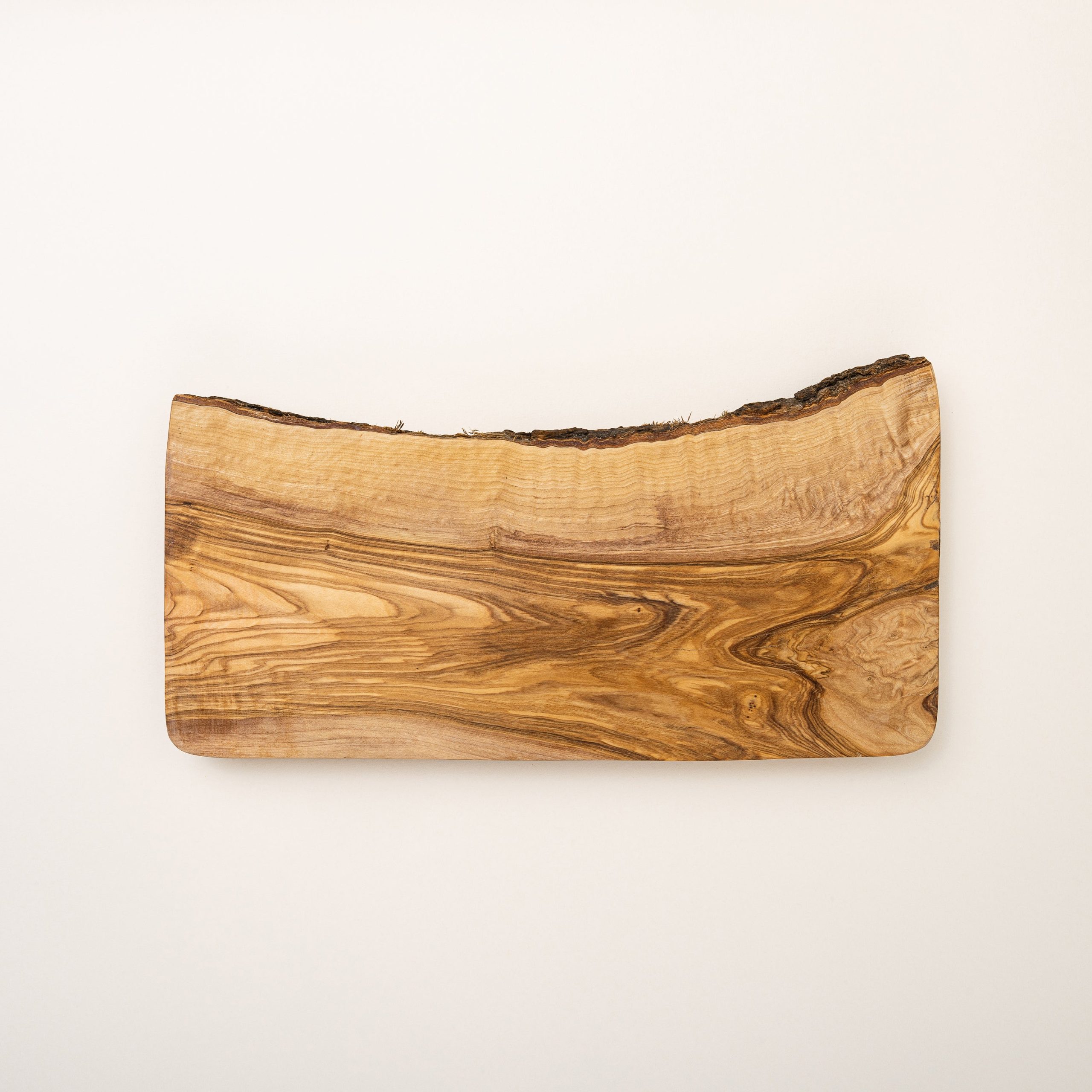 Olive Wood Rectangular Rustic Serving Board - Image 2