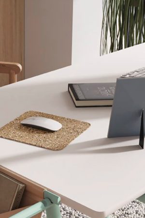 Terrazzo Cork Mouse Pad